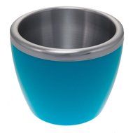 Stainless Steel .75L Personal Ice Bucket Set, 4 Vibrant Colors N5