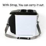 Portable Refrigerator for Car Cigar Jack Cool / Hot Mode Shoulder Strap 6L 12V N5