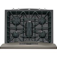 GE JGB650EEFES 30" Slate Gas Sealed Burner Range N4