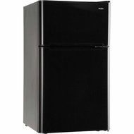 3.2 Cubic Feet 2-Door True-Freezer Compartment, Refrigerator, Black N5