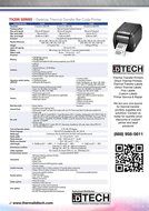 TX200 (200DPI), TX300 (300DPI) and TX600 (600DPI) Series Printer with Ethernet