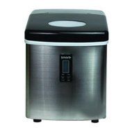 Smart+ Products SPP15AIM Portable Stainless Steel Ice Maker N4