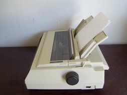 OKI MICROLINE 395 24 PIN Wide Format Dot Matrix Printer W/Test Prints N6