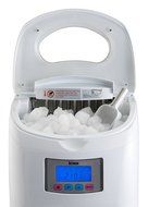 Knox Portable Compact Ice Maker w/LCD Display (Silver) - 2.8-Liter Water Reservoir, 3 Selectable Cube Sizes -... N5