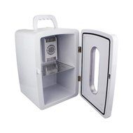 Elifjug Mini Fridge 12L Hot and cold dual-temperature mode Compact single door refrigerator N5