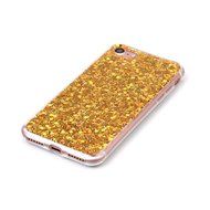 iPhone 7 2016 Bling Case,IKASEFU Creative 3 Layer Glitter Skin+Tpu+PC Glorious Silicone Bumper Case Cover for... N19