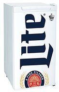 Koolatron ML90 Miller Lite 3.1 cu. ft. Compact Refrigerator, White