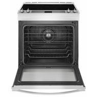 Whirlpool WEE760H0DH Ice Collection 30" White Ice Electric Slide-In Smoothtop Range - Convection N2