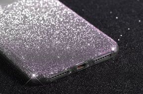 iPhone 7 2016 Bling Case,IKASEFU Creative 3 Layer Glitter Skin+Tpu+PC Glorious Silicone Bumper Case Cover for... N21