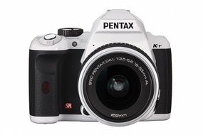 Pentax K-r 12.4 MP Digital SLR Camera with 3.0-Inch LCD and 18-55mm f/3.5-5.6 Lens (White) N3