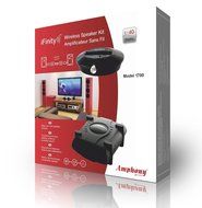 Amphony Wireless Speaker Kit with one Wireless Amplifier (New Model), Makes Surround Speakers Wireless, 2x40 Watts... N5