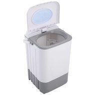 Kissemoji Manual Mini Portable 7.7lbs Washing Machine Washer Compact Single Tub N5