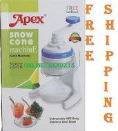 PREMIUM QUALITY BRAND NEW APEX ICE SNOW MAKER/ GOLA MACHINE FOR KIDS CHILLING IN SUMMER-ATTRACTIVE LOOK