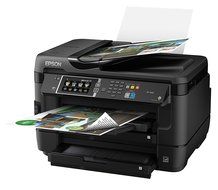 Epson WorkForce WF-7620 Wireless Color All-in-One Inkjet Printer with Scanner and Copier N2