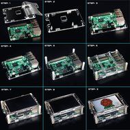OSOYOO Raspberry Pi 3 3.5&rdquo; LCD Touch Screen Display Monitor + Clear Case + 2PCS Cooling Heat... N11