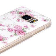 Galaxy S7 Edge Case, Firefish [Fashion Style] [Anti-slip] Ultra Slim Exact Fit Lightweight Flexible TPU Soft Back... N151