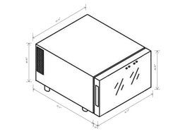 AKDY&reg; 28 Bottle Single Zone Thermoelectric Stainless Steel Freestanding Wine Cooler Cellar Chiller Refrigerator... N20