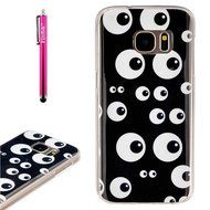 Galaxy S7 Edge Case, Firefish [Fashion Style] [Anti-slip] Ultra Slim Exact Fit Lightweight Flexible TPU Soft Back... N158