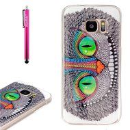 Galaxy S7 Edge Case, Firefish [Fashion Style] [Anti-slip] Ultra Slim Exact Fit Lightweight Flexible TPU Soft Back... N159