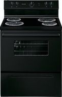 Frigidaire FFEF3005MB 30" Freestanding Electric Range with 4 Coil Elements in Black