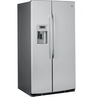 GE PSE25KSHSS Profile 25.4 Cu. Ft. Stainless Steel Side-By-Side Refrigerator - Energy Star N7