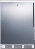 Summit FF6LBISSHVLHD 24&quot; AccuCold Series Medical Freestanding or Built In Compact Refrigerator with 5.5 cu. ft...