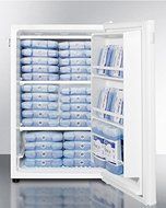 Summit FS603LMED 22" Accucold Medically Approved Freezer with Side Mounted Lock Alarm with Temperature Display... N3