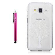 J7 Case, Firefish Colorful Pattern TPU Durable Soft TPU Back [Soft-Flex] [Shock Absorption Technology] Case for... N91