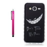 J7 Case, Firefish Colorful Pattern TPU Durable Soft TPU Back [Soft-Flex] [Shock Absorption Technology] Case for... N107