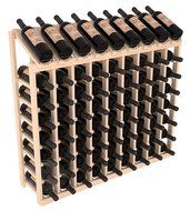 Wine Racks America Ponderosa Pine 9 Column 8 Row Display Top Kit. 13 Stains to Choose From! N9