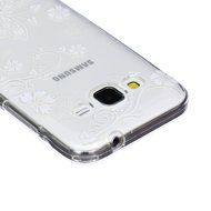 J7 Case, Firefish Colorful Pattern TPU Durable Soft TPU Back [Soft-Flex] [Shock Absorption Technology] Case for... N111