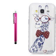 J7 Case, Firefish Colorful Pattern TPU Durable Soft TPU Back [Soft-Flex] [Shock Absorption Technology] Case for... N115