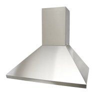 KOBE Range Hoods CHX8130SQB-DC46-1 3-Speed 750 CFM Brillia Wall Mount Range Hood Fits Ceiling Heights Of 10-1/... N7