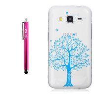 J7 Case, Firefish Colorful Pattern TPU Durable Soft TPU Back [Soft-Flex] [Shock Absorption Technology] Case for... N118