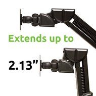 NavePoint Adjustable Single Arm LCD Monitor Stand Desk Mount C-Clamp For 1 Screen Up To 24... N5
