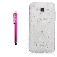 J7 Case, Firefish Colorful Pattern TPU Durable Soft TPU Back [Soft-Flex] [Shock Absorption Technology] Case for... N120
