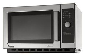 Amana RCS10TS Medium-Duty Microwave Oven, 1000W