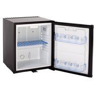 SMAD 30L Hotel Mini Fridge Compact Absorption Minibar with Lock,Black,110V/12V N3
