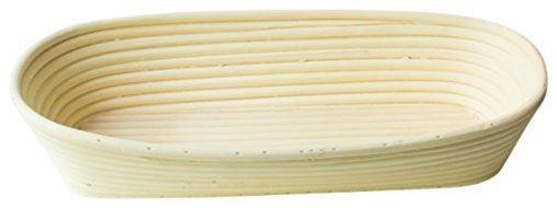 Large Oval Banneton Bread Proofing Basket 13.5 x 6 x 3 N2