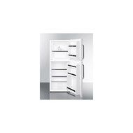 Summit FF71ESTB Energy Star Qualified Two-door Refrigerator-freezer in Ada Compliant 46" Height with Towel Bar...