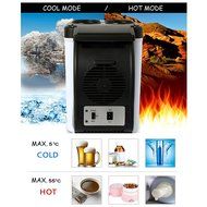 Portable Refrigerator for Car Cigar Jack Cool / Hot Mode Shoulder Strap 6L 12V N7