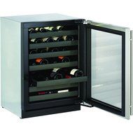 43 Bottle Dual Zone Wine Refrigerator Hinge Location: Left, Finish: Stainless Steel N2