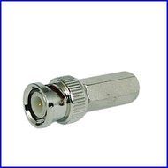 RioRand 100 PCS BNC Twist on connector RG59 Coax CCTV camera N3
