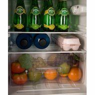 3.2 Cubic Feet 2-Door True-Freezer Compartment, Refrigerator, Black N6