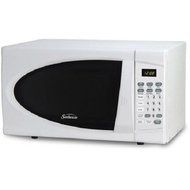 Sunbeam 0.9 cu ft Microwave, White