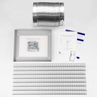 AKDY 30" Stainless Steel Island Mount Touch Control LED Display Removable Baffle Filter Kitchen Range Hood Cooking... N7