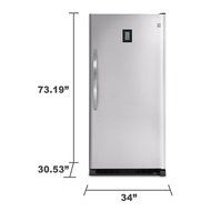 Kenmore Elite 27003 20.5 cu. ft. Upright Freezer - Stainless Steel N6