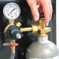 Edgestar Ultra Low Temp Home Brew Kegerator with Keg - Black N2