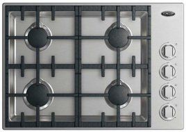 DCS CDV2304HN 30" Gas Sealed Burner Style Cooktop with 4 Burners, Sealed Dual Flow Burners in Stainless Steel N2