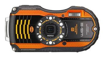 Pentax Optio WG-3 black 16MP Waterproof Digital Camera with 3-Inch LCD Screen (Black) N5